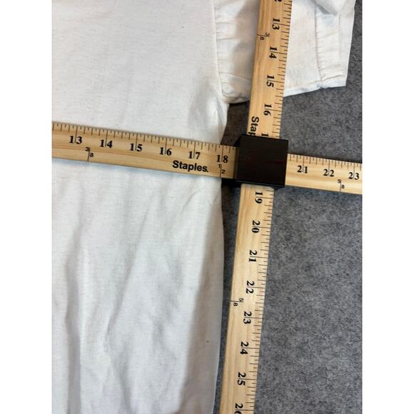 VINTAGE Sail Chihuahua Mexico Shirt Mens XS White Graphic Dog Souvenir Tee Y2K - Picture 2 of 4